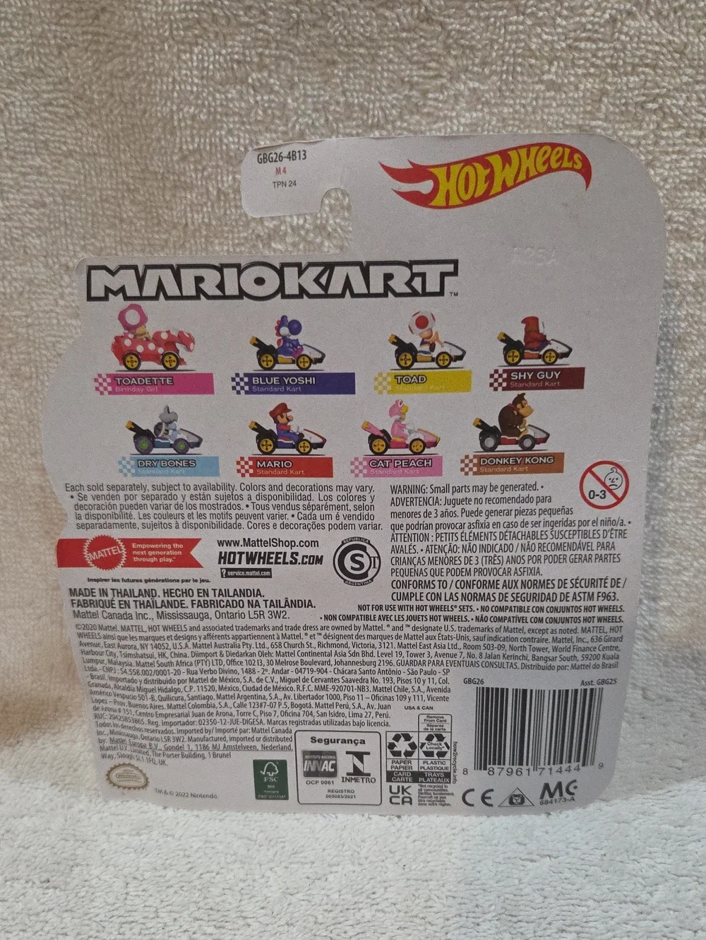 MARIOKART HOT WHEELS - MARIO